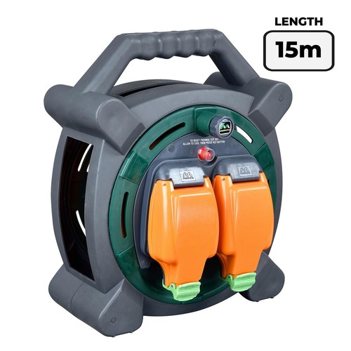 Masterplug 15m cable reel - masterplug,