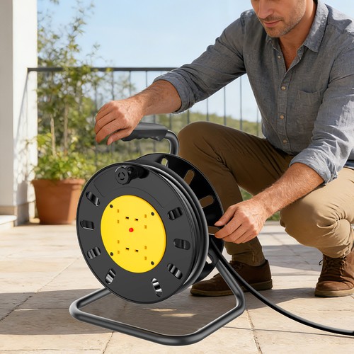 Extension lead reel - lead,