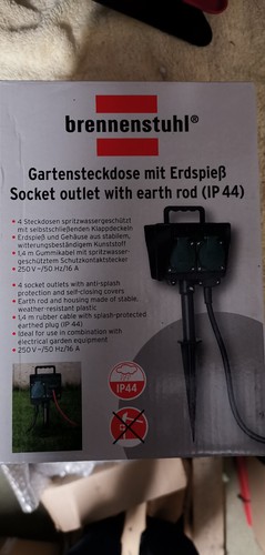 Outdoor socket gang - eu, 4