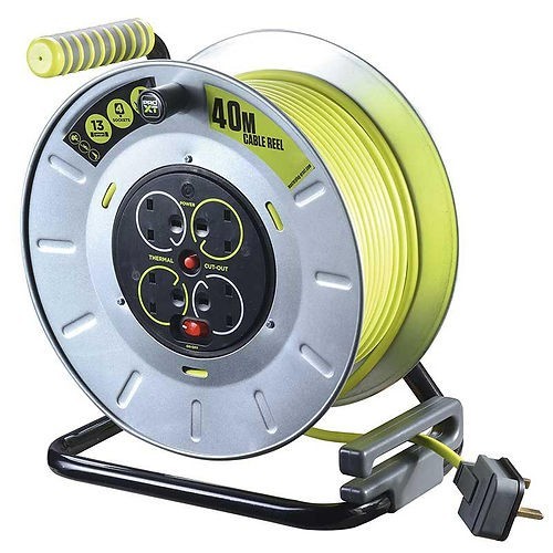 Masterplug extension reel lead - reel,