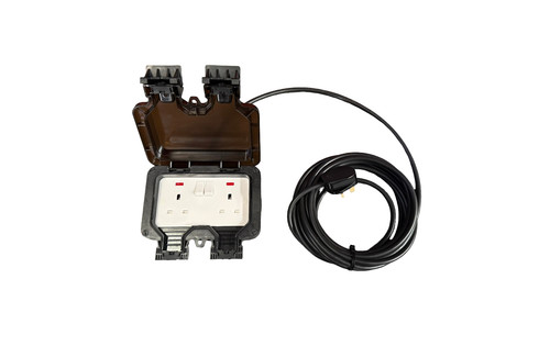Gang outdoor socket - 2,