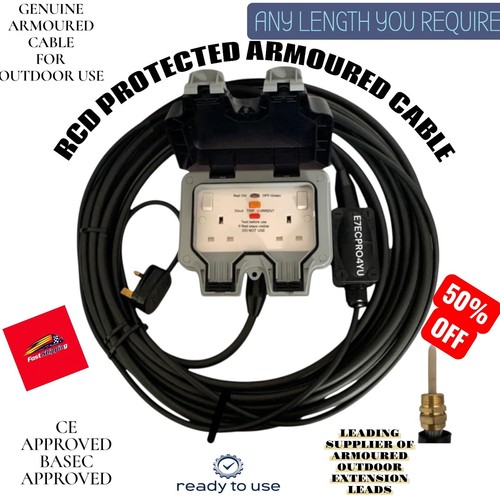 Rcd outdoor double plug socket - outdoor,