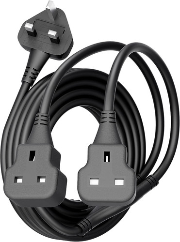 Double socket extension - double, lead
