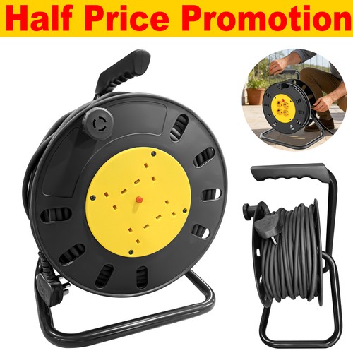 Cable reel with stand - cable, socket