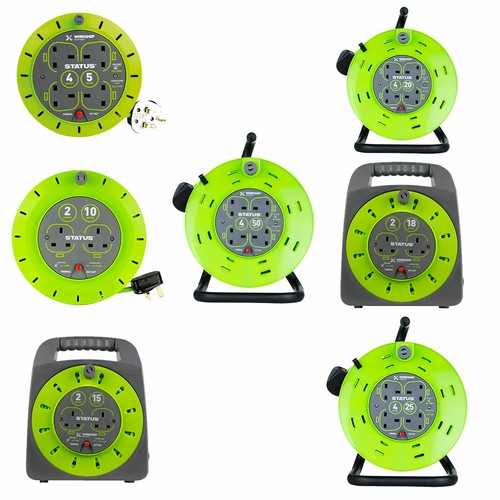 Extension lead reel - 4, way